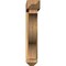 Ekena Millwork Funston Arts and Crafts Rough Sawn Bracket w/ Offset Brace, Western Red Cedar, 6"W x 32"D x 32"H BKT0604X32X32FST03RWR - alternate 3